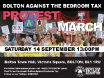 Bolton Against Bedroom Tax Demo